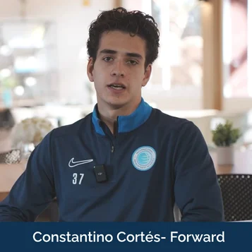 testimonial constantino cortes player